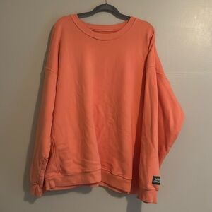Orange Daily Drills Oversized Crewneck!